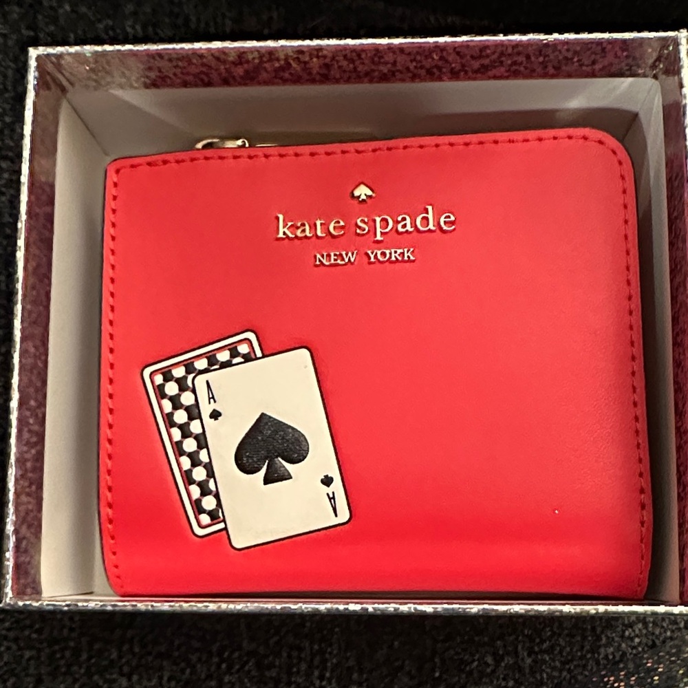 Kate Spade Red Card Motif Wallet - Picture 6 of 6
